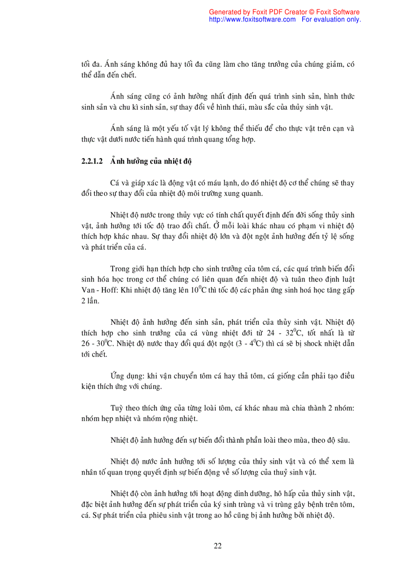 image for page Tác động của chế phẩm sinh học lên môi trường nước