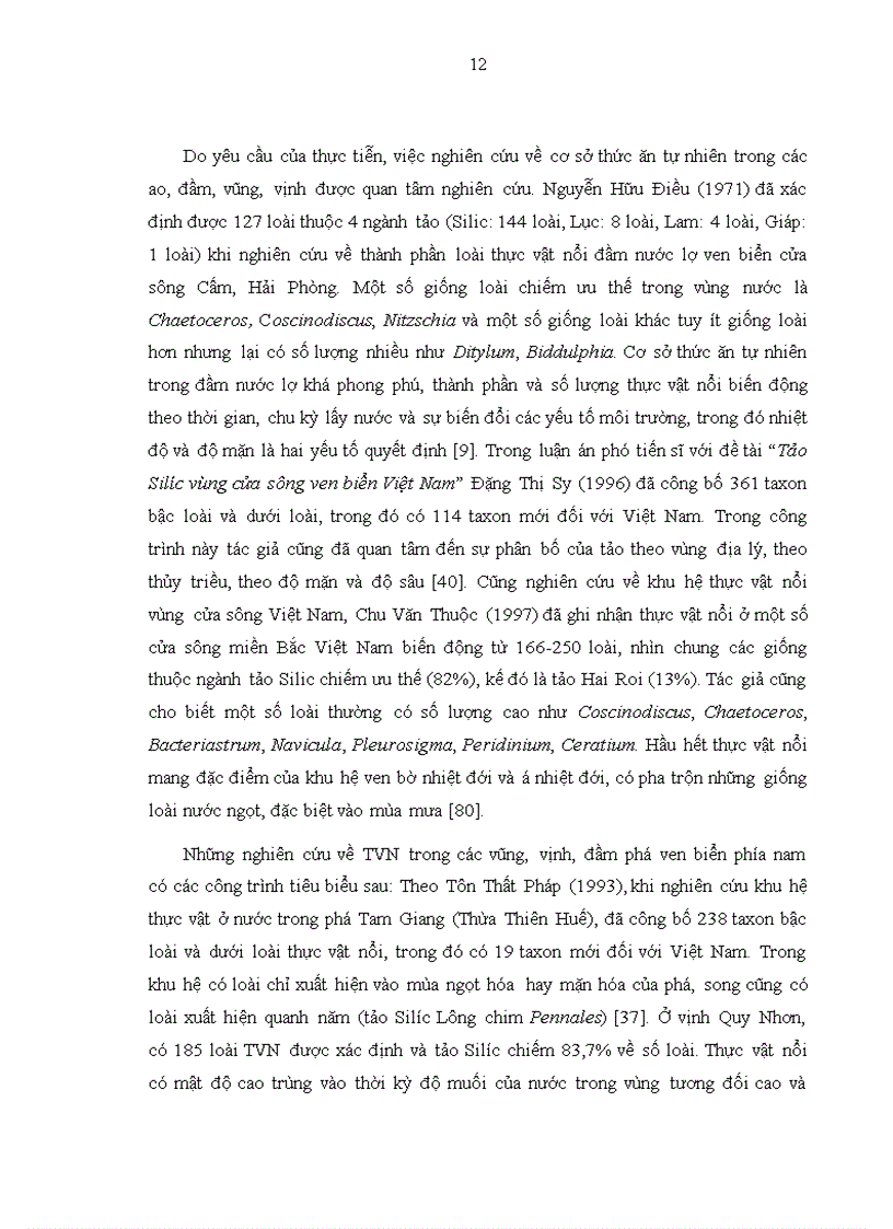 image for page Biến động thành phần loài và số lượng thực vật nổi trong ao nuôi tôm Sú tại Khánh Hòa