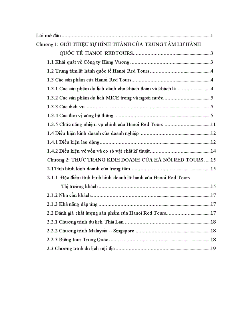 image for page Tìm hiểu hoạt động kinh doanh lữ hành tại Trung tâm lữ hành quốc tế Hà Nội Redtours