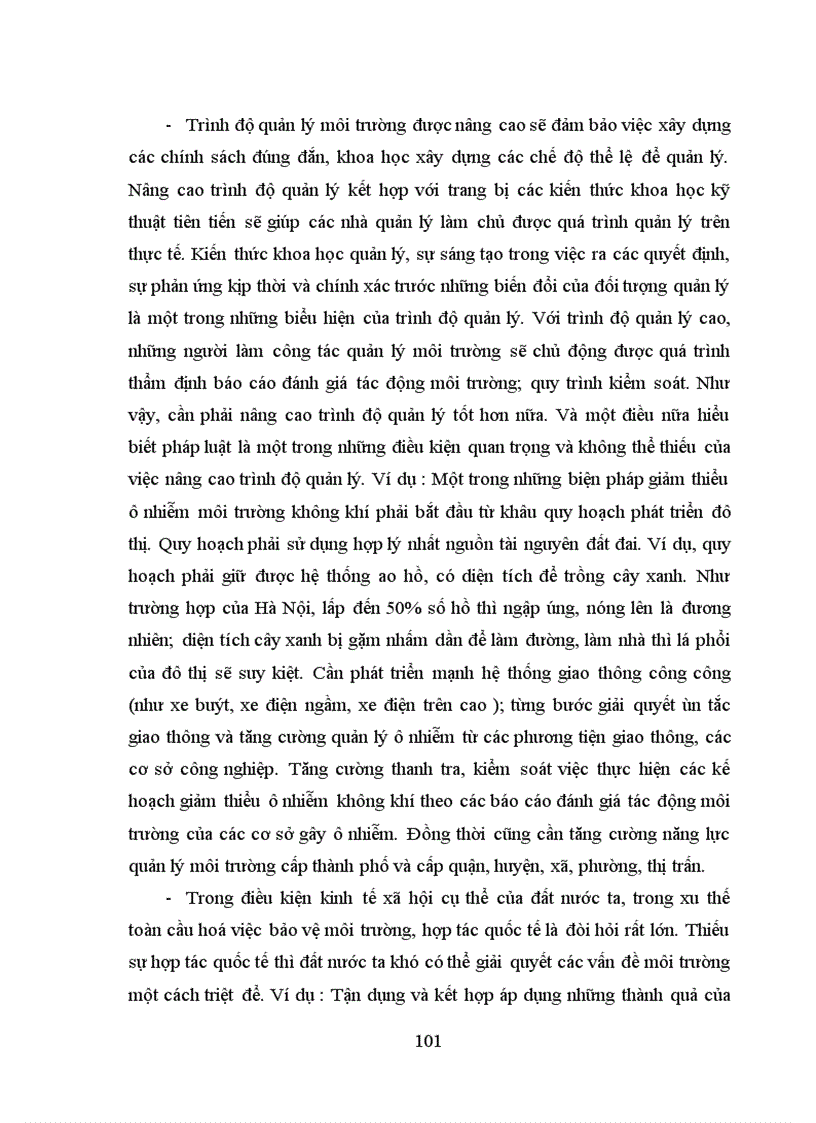 image for page Thực trạng ô nhiễm không khí và những biện pháp kiểm soát ô nhiễm không khí ở Việt Nam