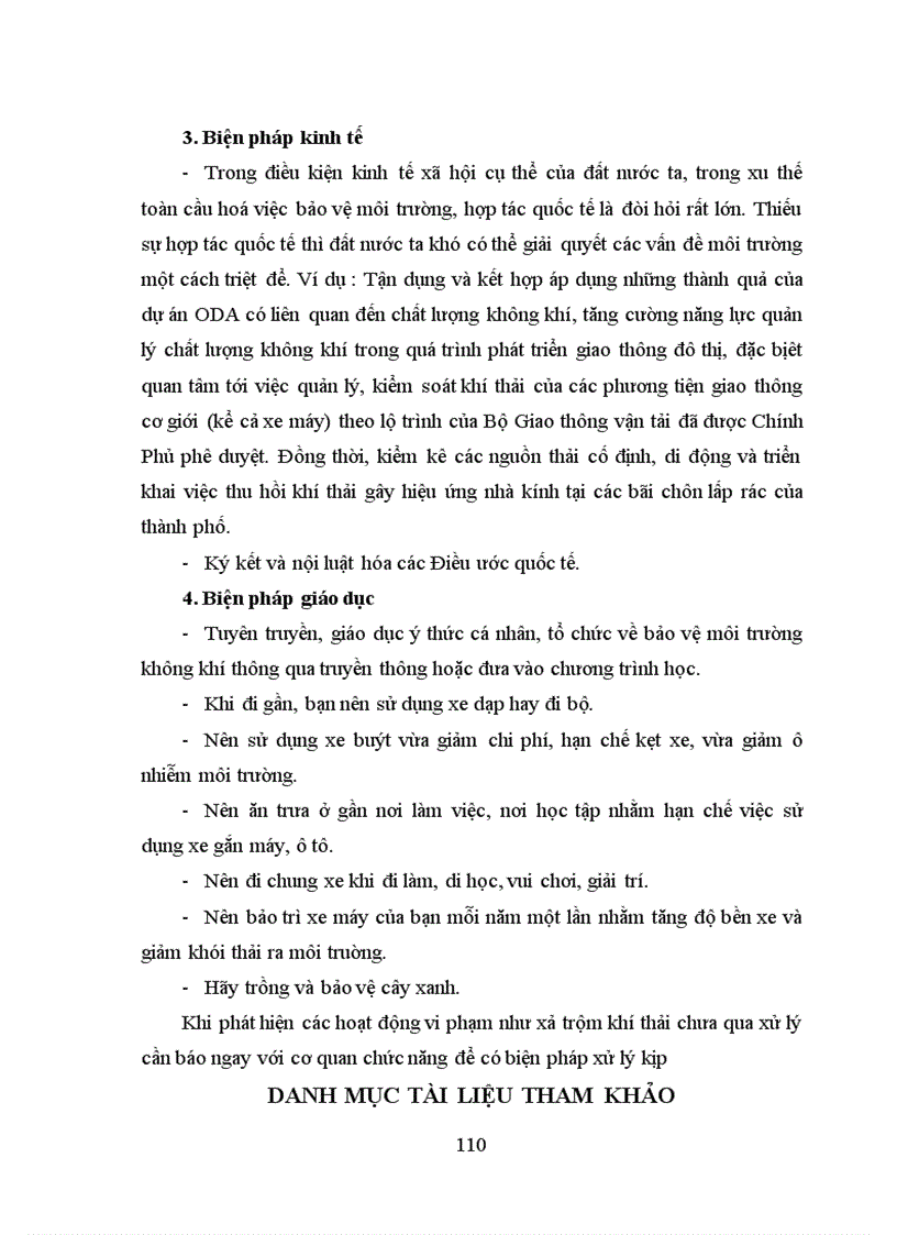 image for page Thực trạng ô nhiễm không khí và những biện pháp kiểm soát ô nhiễm không khí ở Việt Nam