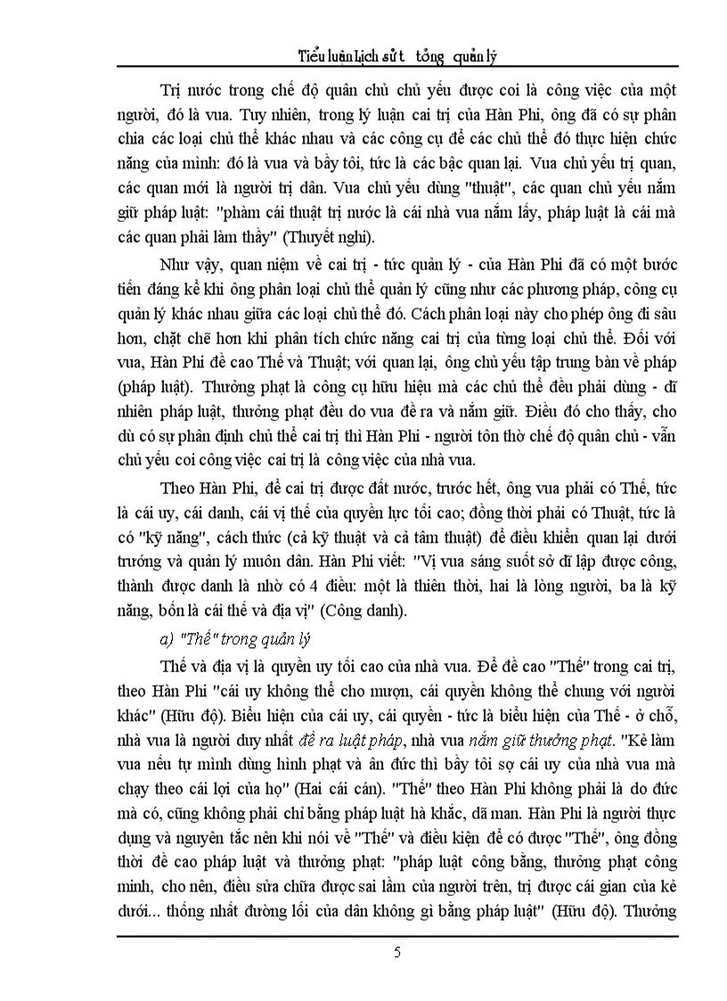 image for page Lịch sử tư tưởng quản lý Tư tưởng của Khổng tử Hàn Phi Tử điểm giống và khác nhau giữa 2 ông