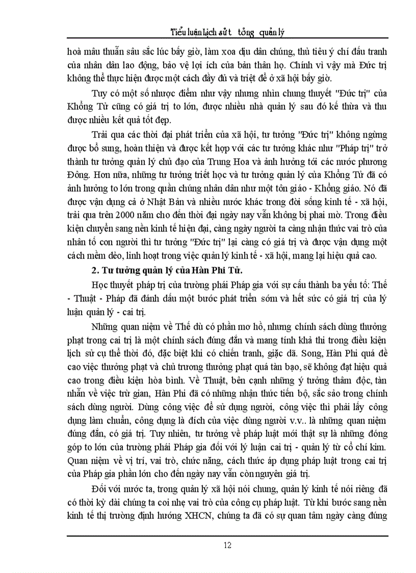 image for page Lịch sử tư tưởng quản lý Tư tưởng của Khổng tử Hàn Phi Tử điểm giống và khác nhau giữa 2 ông