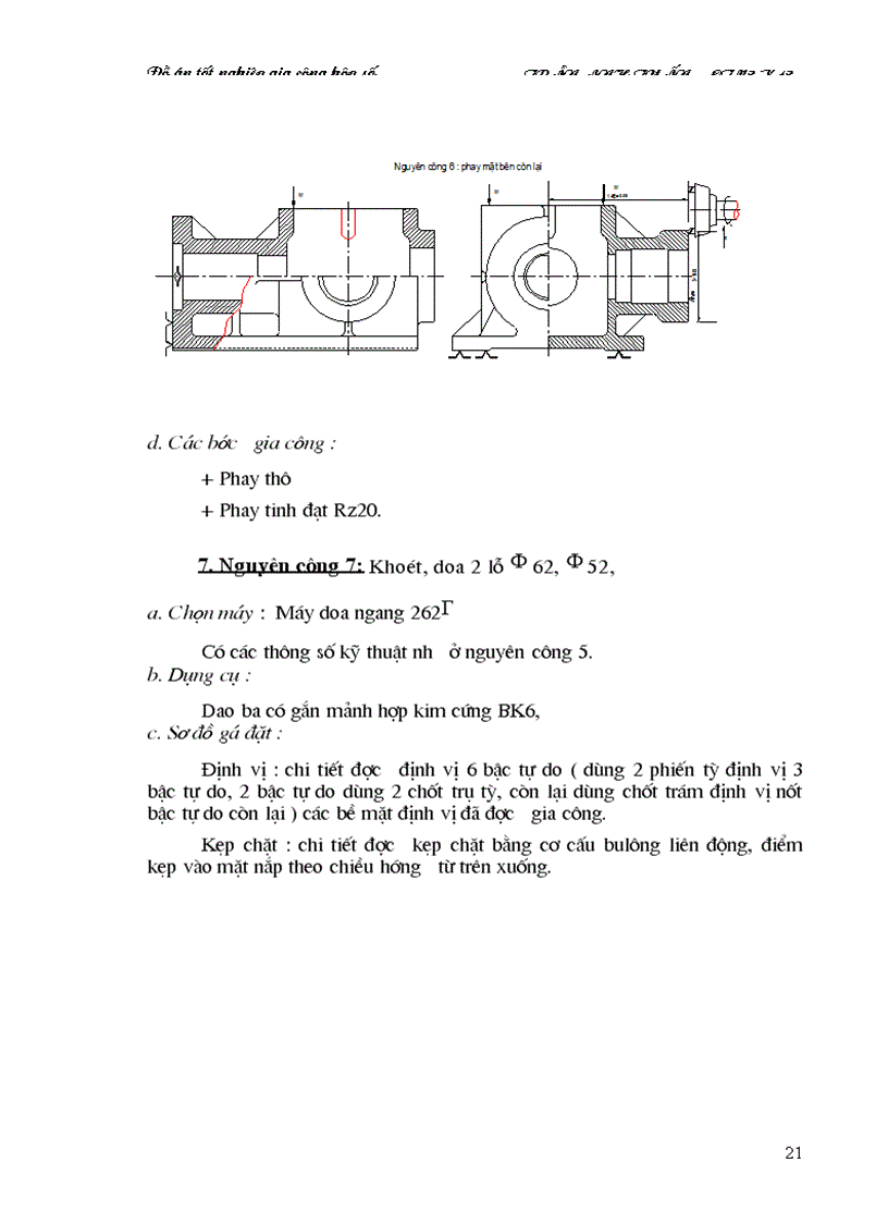 image for page Thiết kế quy trình công nghệ gia công hộp số dao phay mía Bản vẽ AutoCAD