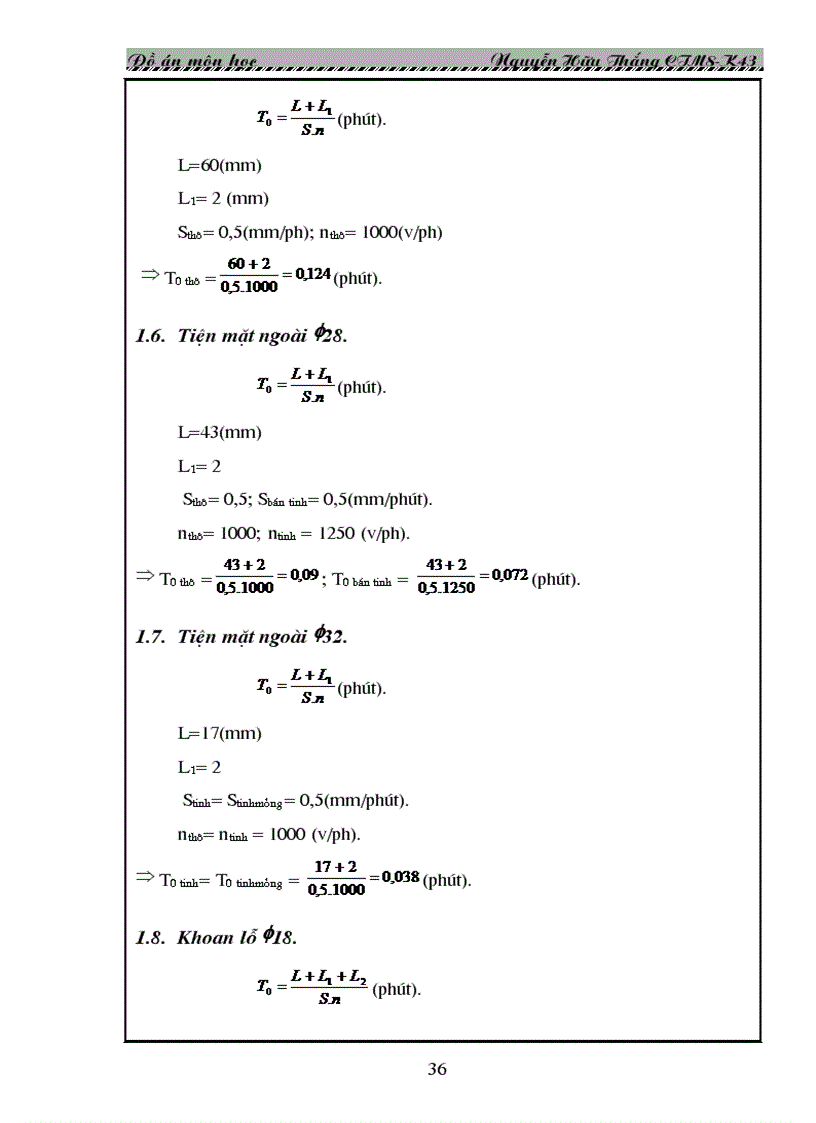 image for page Thiết kế quy trình công nghệ chế tạo chi tiết bạc đỡ