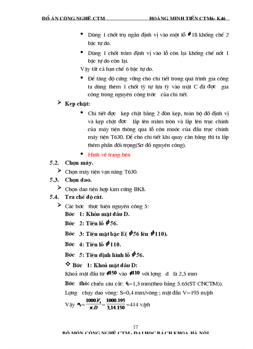 image for page Thiết kế quy trình công nghệ chế tạo chi tiết gối đỡ Bản vẽ AutoCAD