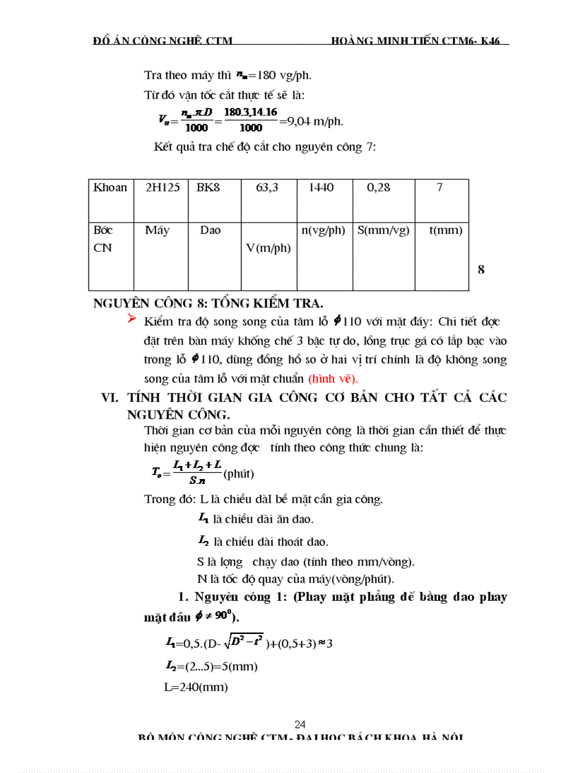 image for page Thiết kế quy trình công nghệ chế tạo chi tiết gối đỡ Bản vẽ AutoCAD