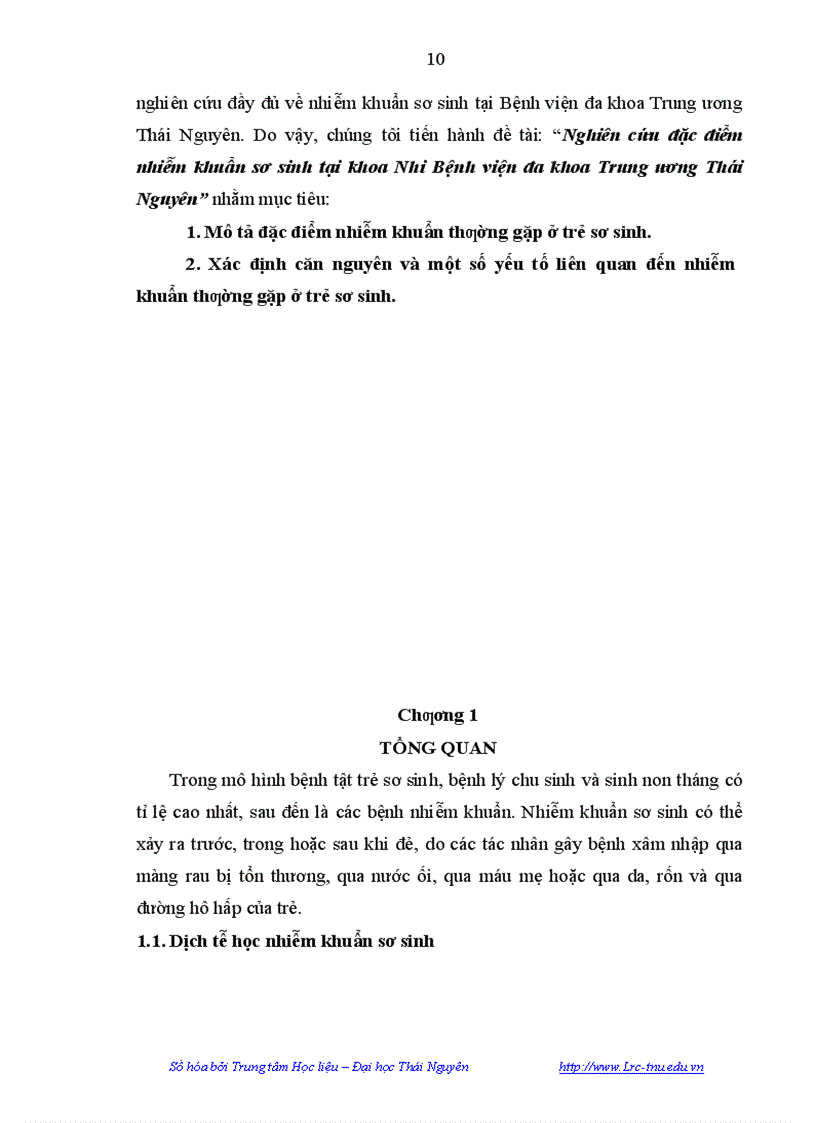 image for page Nghiên cứu đặc điểm nhiễm khuẩn sơ sinh tại khoa Nhi Bệnh viện đa khoa Trung ương Thái Nguyên