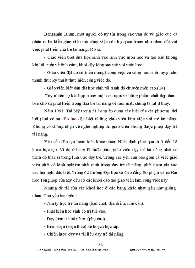 image for page Đặc điểm quá trình dạy học trẻ em tài năng trong nhà trường tiểu học ở Mỹ và xu hướng vận dụng vào Việt Nam