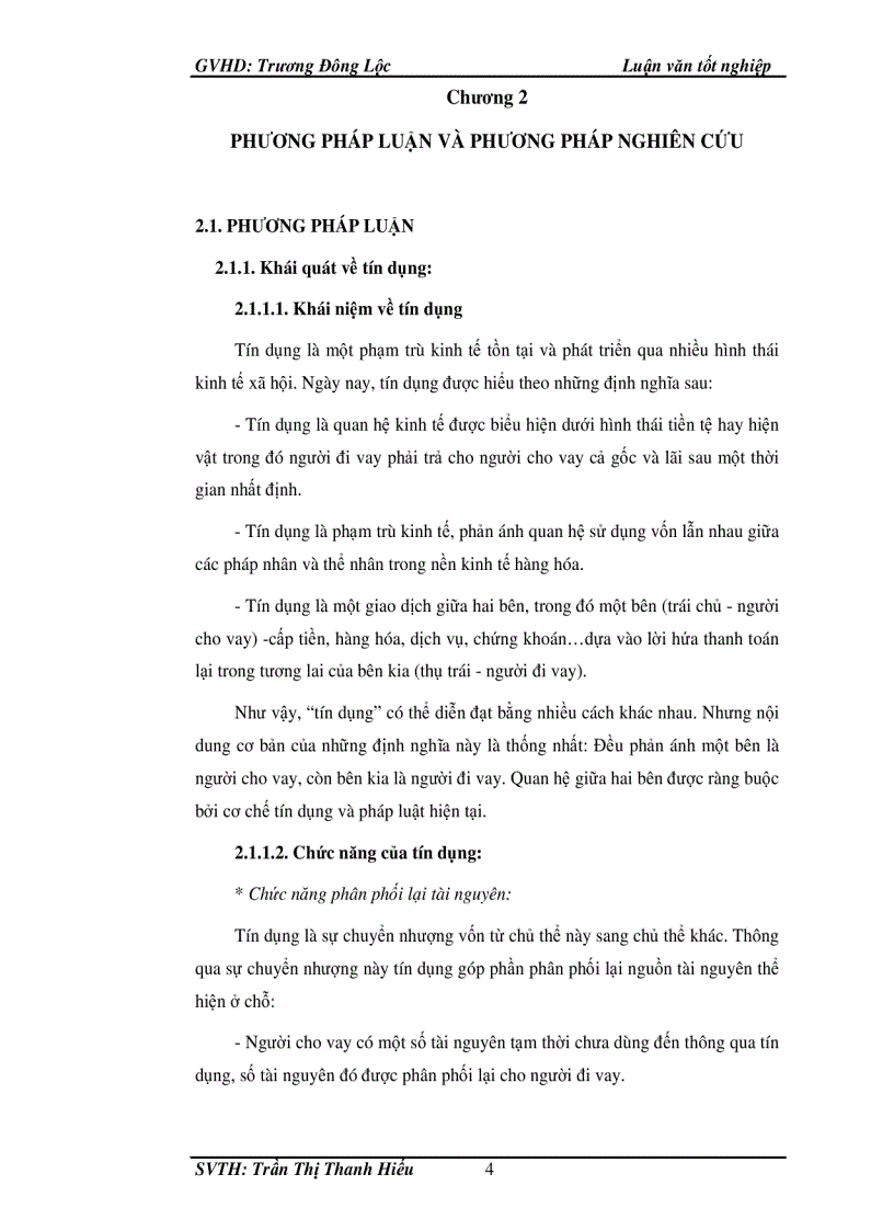 image for page Phân tích hoạt động tín dụng tại ngân hàng nông nghiệp và phát triển nông thôn huyện Long Hồ