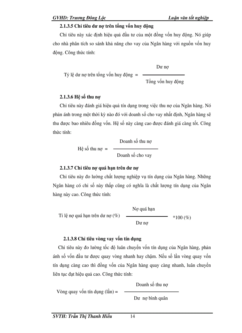 image for page Phân tích hoạt động tín dụng tại ngân hàng nông nghiệp và phát triển nông thôn huyện Long Hồ