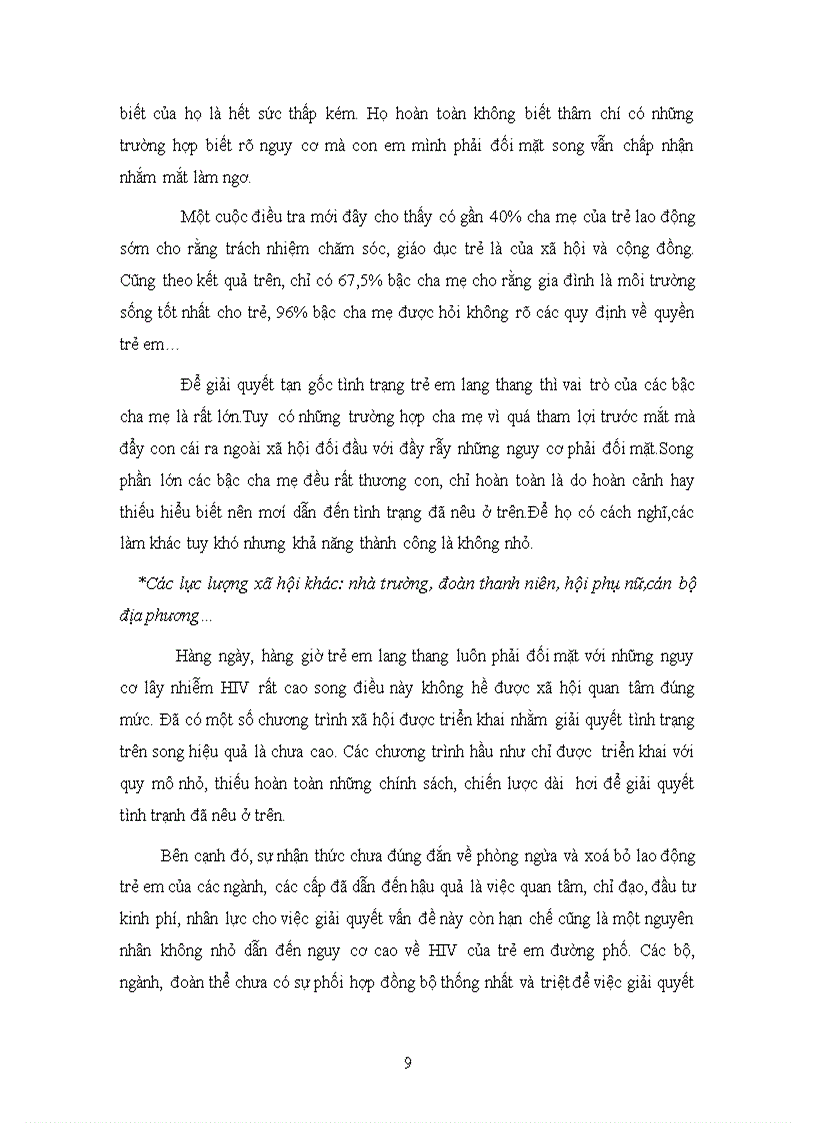 image for page Thực trạng và giải pháp để đẩy lùi tình trạng nhiễm HIV ở trẻ em lang thang thành phố