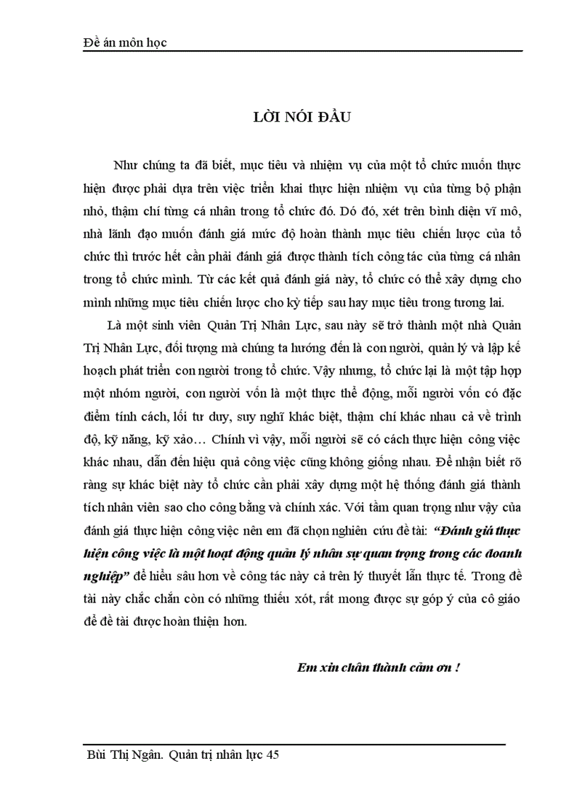 image for page Đánh giá thực hiện công việc là một hoạt động quản lý nhân sự quan trọng trong các doanh nghiệp
