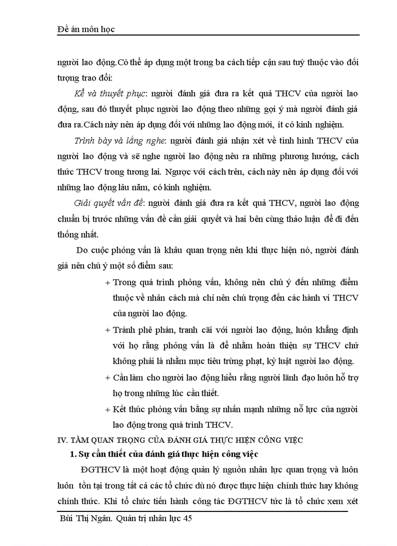 image for page Đánh giá thực hiện công việc là một hoạt động quản lý nhân sự quan trọng trong các doanh nghiệp