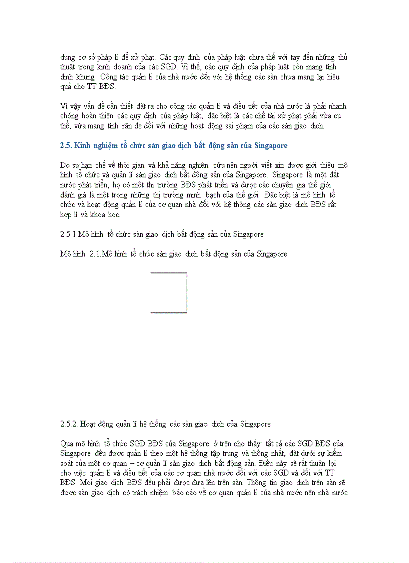 image for page Sàn giao dịch bất động sản một trong những nội dung quản lý của nhà nước đối với thị trường bất động sản
