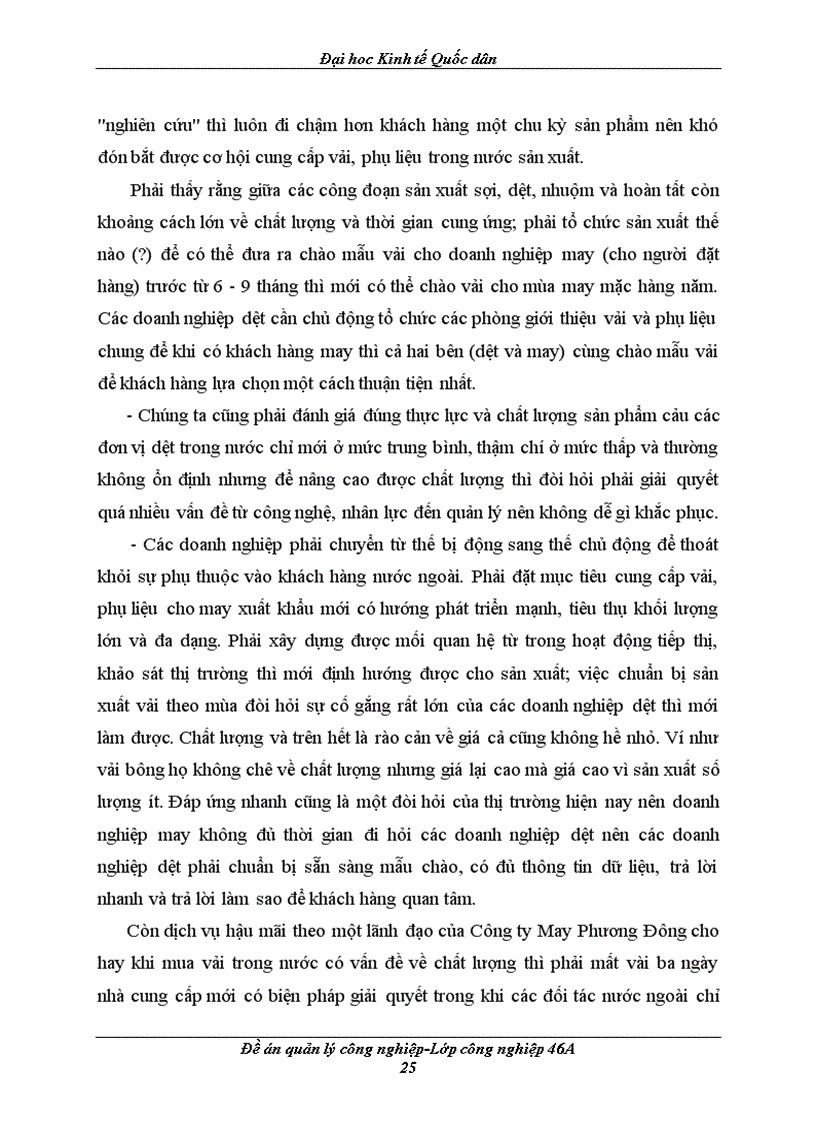 image for page Thực trạng hoạt động liên kết kinh tế trong các doanh nghiệp dệt may Việt Nam