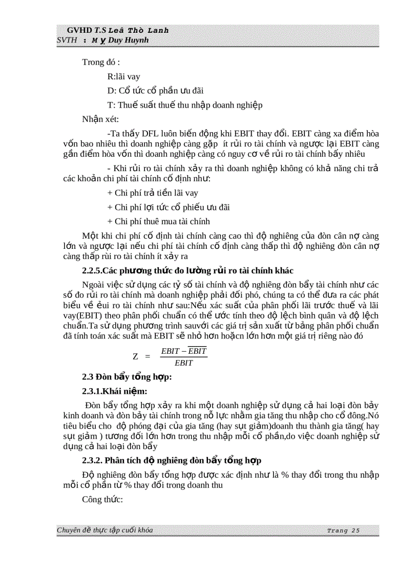 image for page Phân tích vốn và cấu trúc vốn