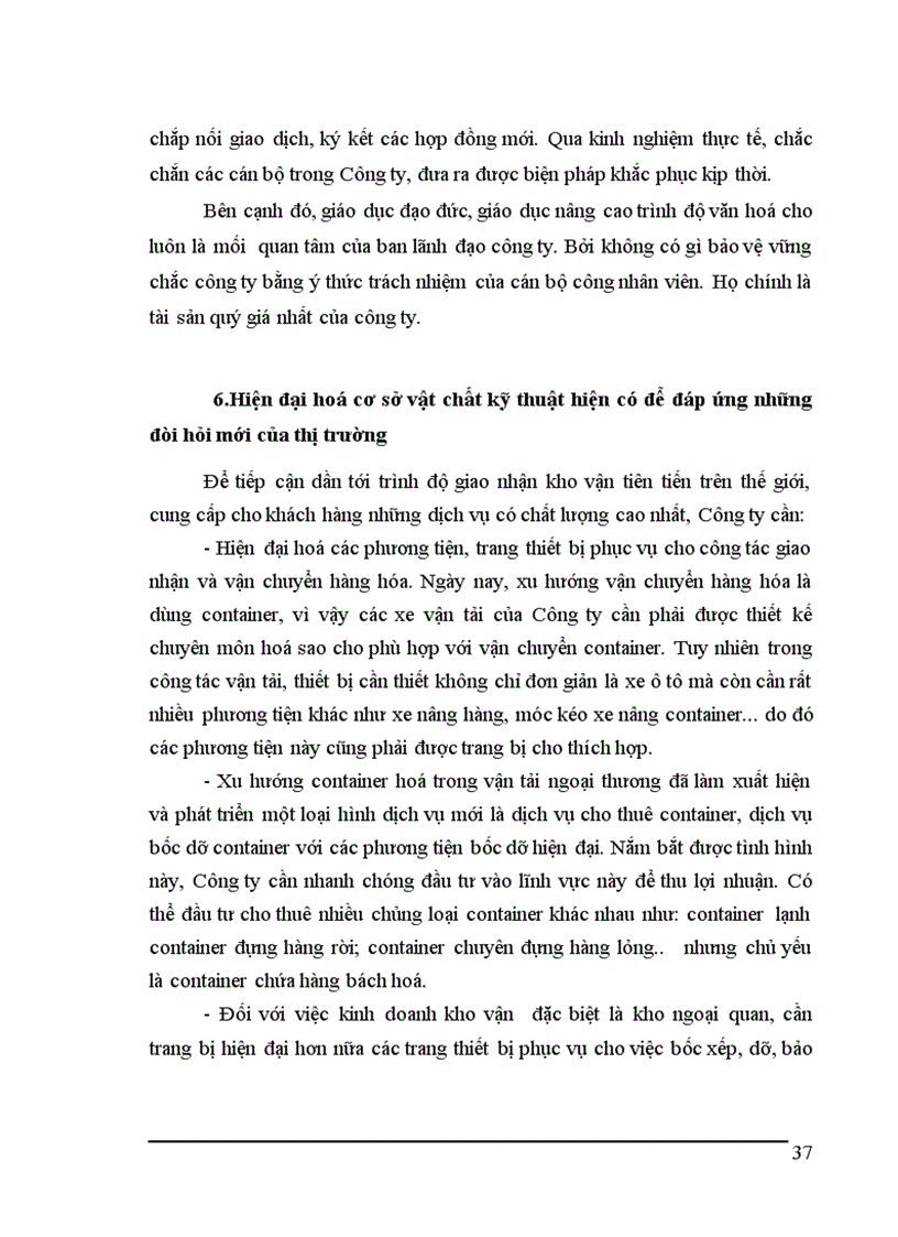 image for page Tình hình hoạt động kinh doanh dịch vụ giao nhận kho vận tại Vietrans