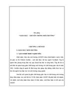 Bài giảng Giáo dục Truyền thông môi trường