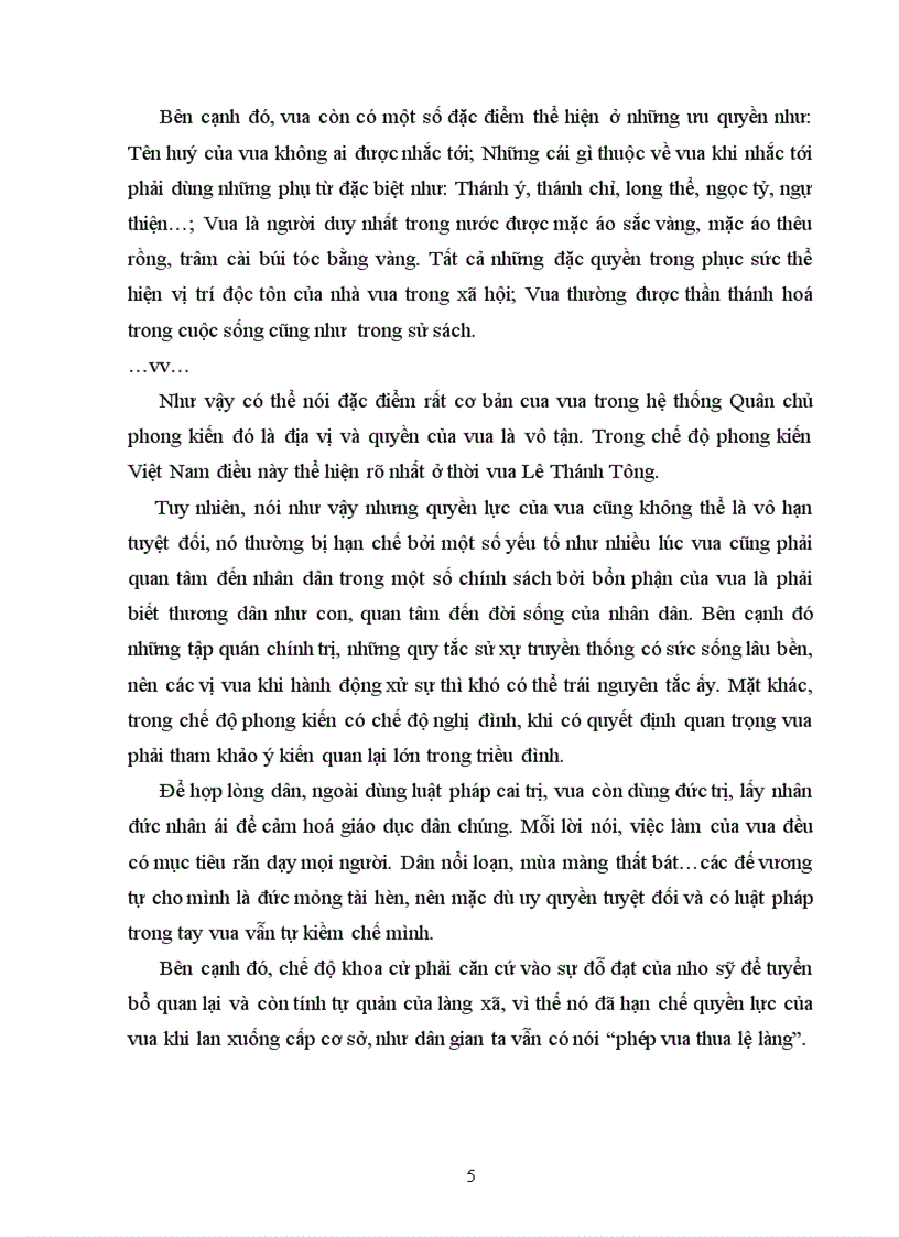 image for page Đặc điểm của các yêú tố cấu thành hệ thống Quân chủ phong kiến Việt Nam