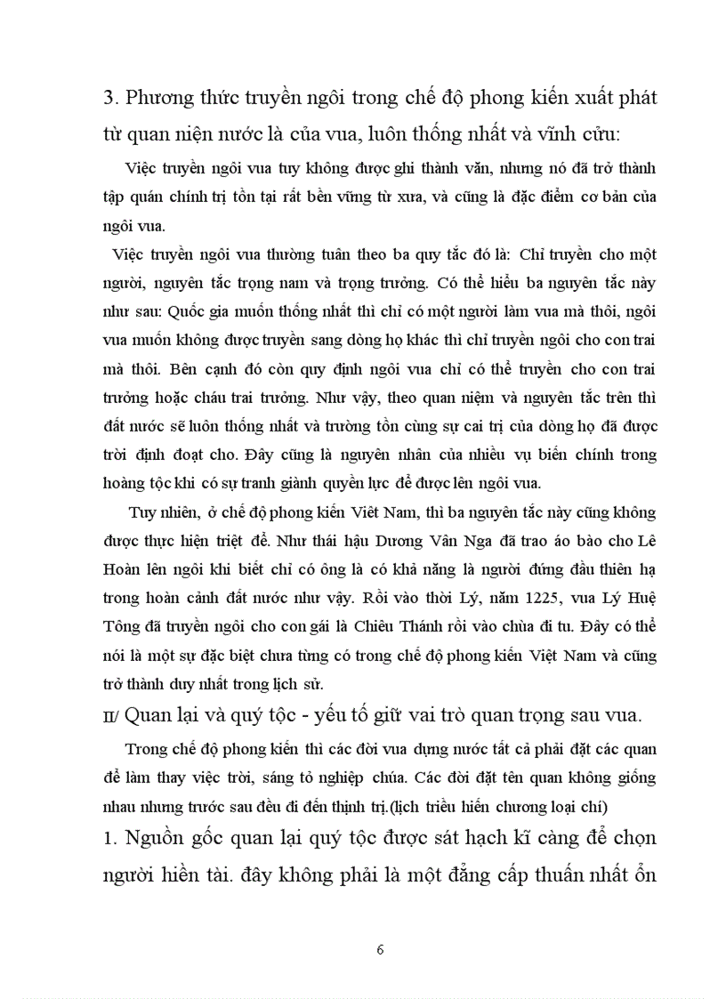 image for page Đặc điểm của các yêú tố cấu thành hệ thống Quân chủ phong kiến Việt Nam