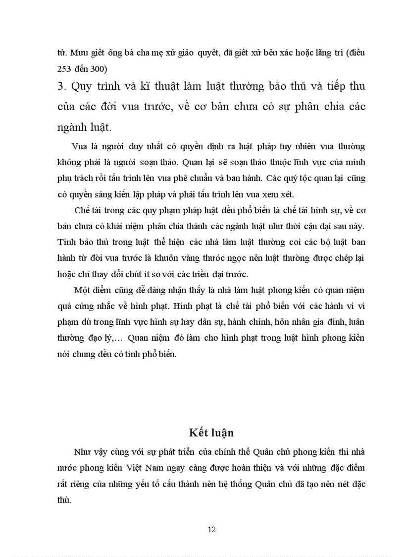 image for page Đặc điểm của các yêú tố cấu thành hệ thống Quân chủ phong kiến Việt Nam
