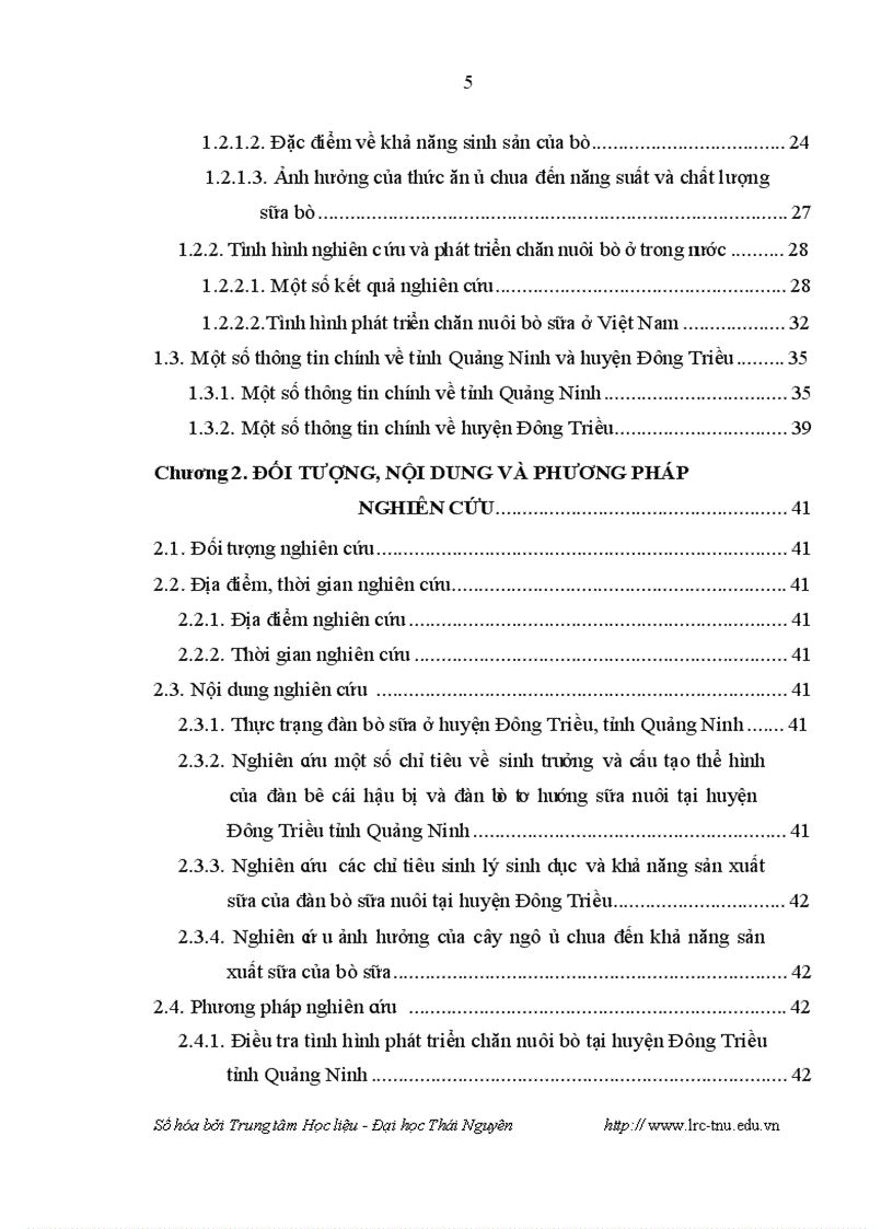 image for page Đánh giá khả năng sinh trưởng và ảnh hưởng của cây ngô ủ chua đến năng suất chất lượng sữa của đàn bò Đông Triều tỉnh Quảng Ninh