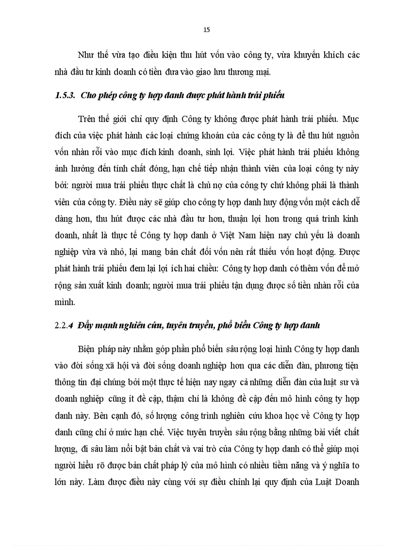 image for page Bình luận các quy định của Luật Doanh nghiệp 2005 về công ty Hợp danh