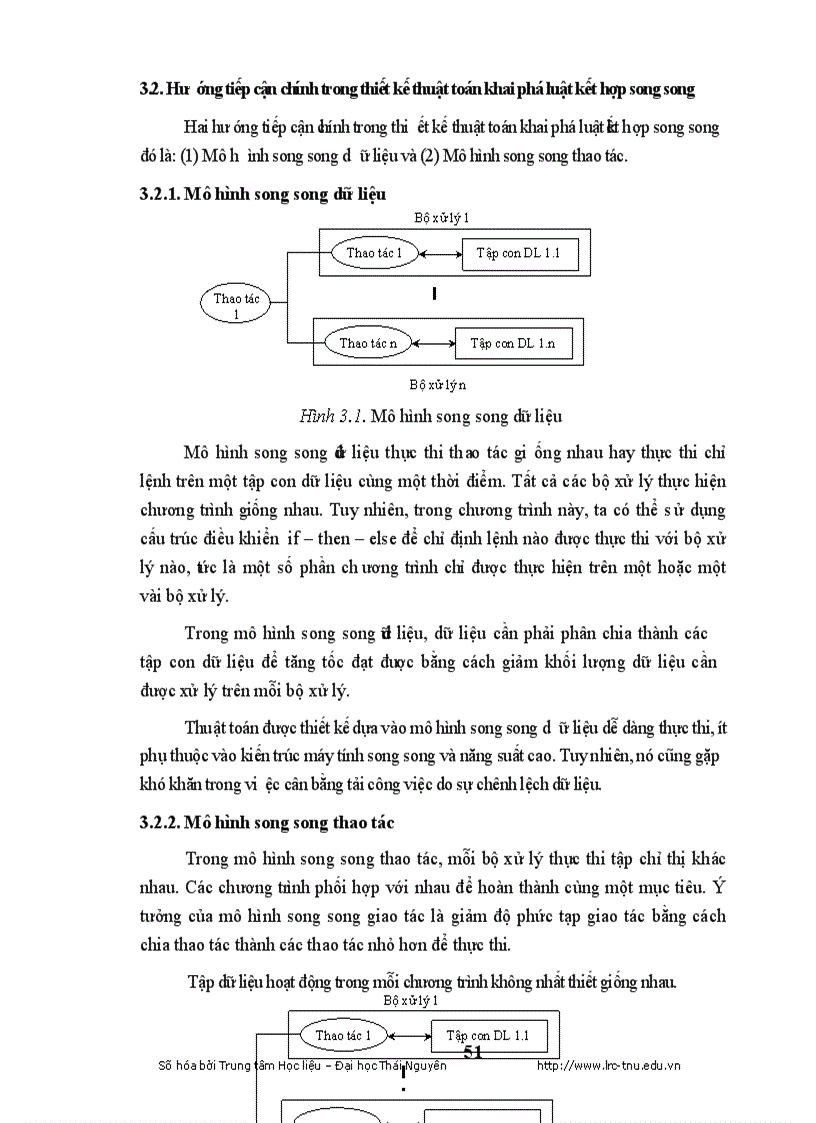image for page Khai phá dữ liệu và thuật toán khai phá luật kết hợp song song