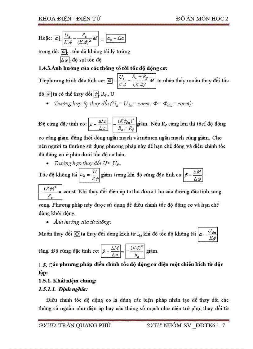 image for page Đồ án ĐTCS Thiết kế chế tạo bộ nguồn chỉnh lưu công suất một pha điều khiển động cơ