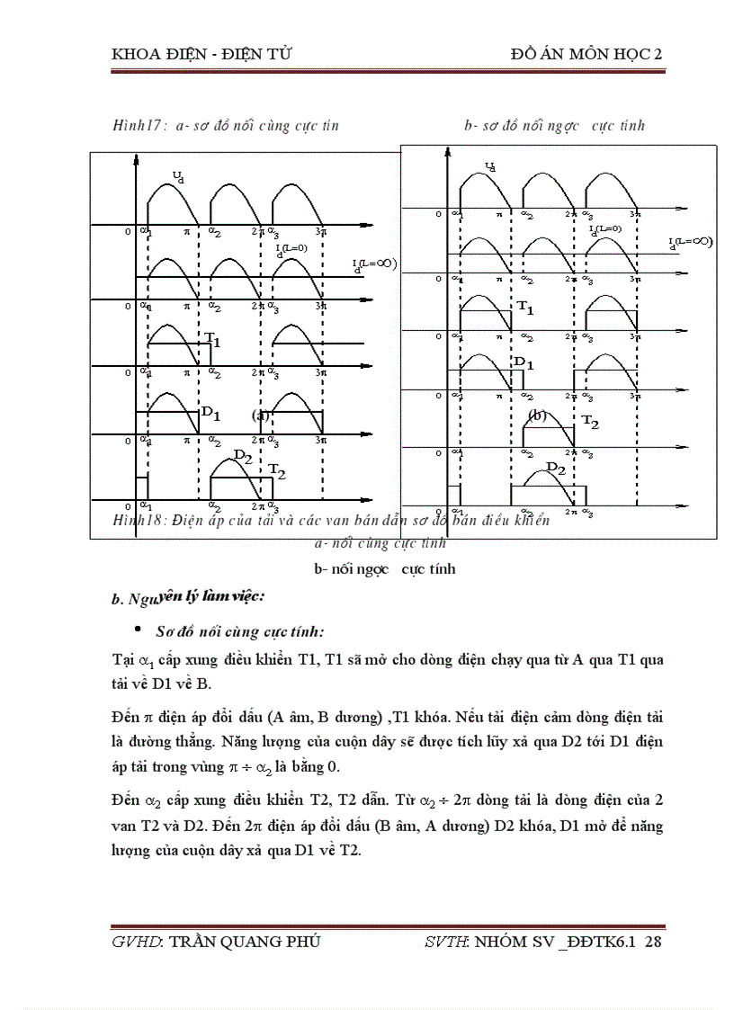 image for page Đồ án ĐTCS Thiết kế chế tạo bộ nguồn chỉnh lưu công suất một pha điều khiển động cơ