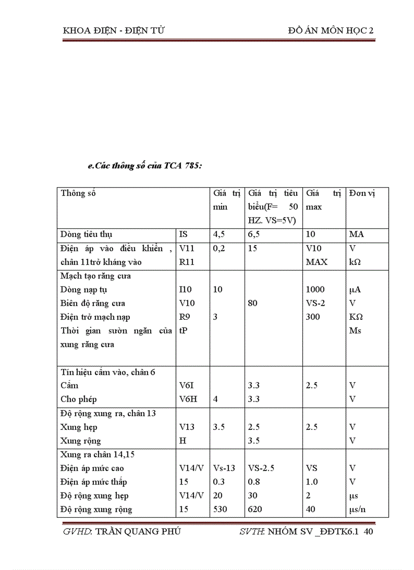 image for page Đồ án ĐTCS Thiết kế chế tạo bộ nguồn chỉnh lưu công suất một pha điều khiển động cơ