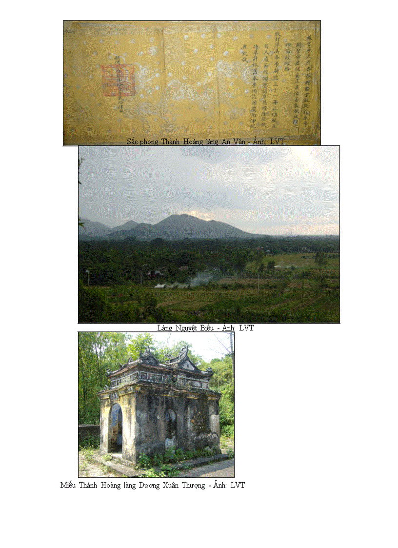 image for page Tín ngưỡng Thành hoàng trong làng xã vùng Huế