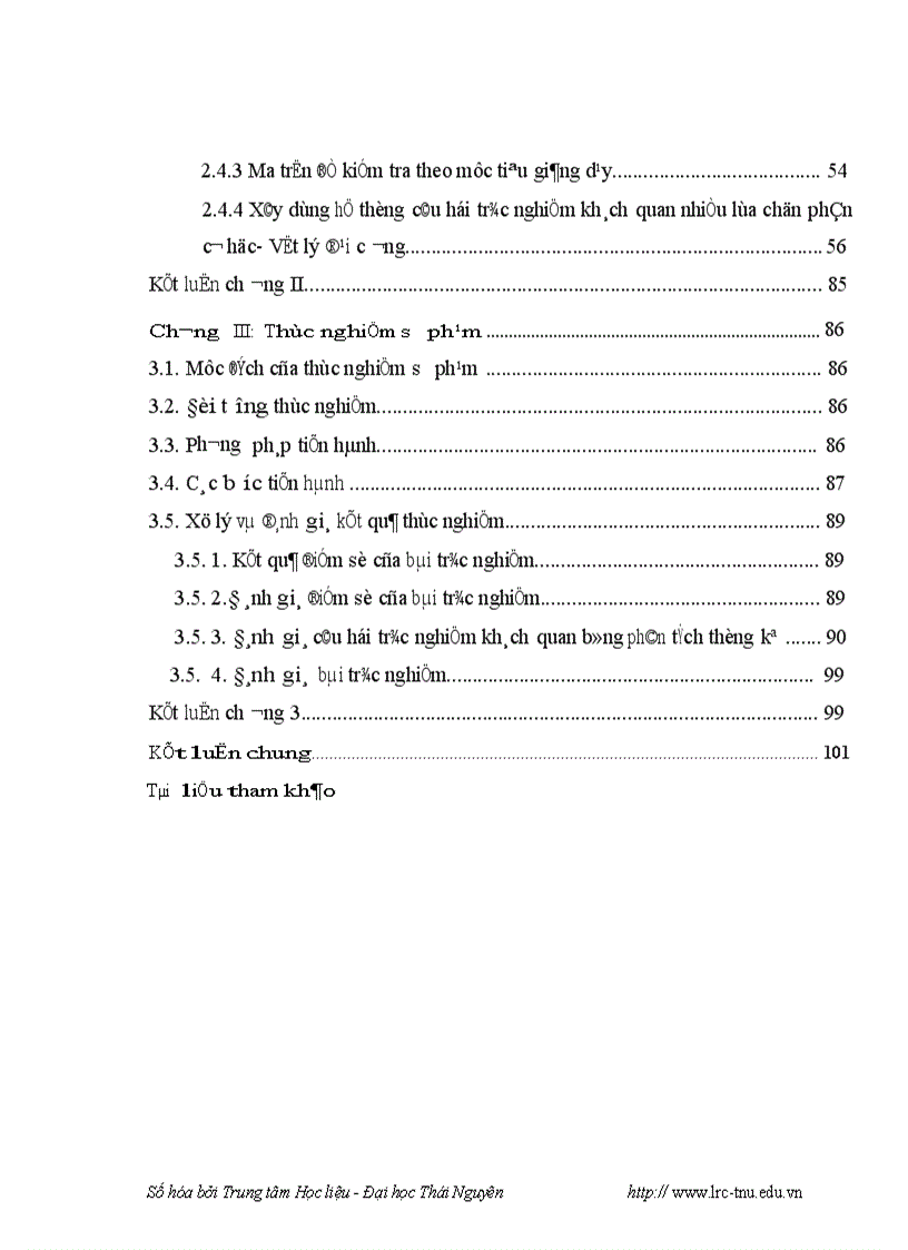 image for page Nghiên cứu xây dựng hệ thống câu hỏi trắc nghiệm để kiểm tra đánh giá kết quả học tập phần Cơ học Vật lý đại cương của sinh viên trường Cao đẳng Kỹ thuật Mỏ Quảng Ninh