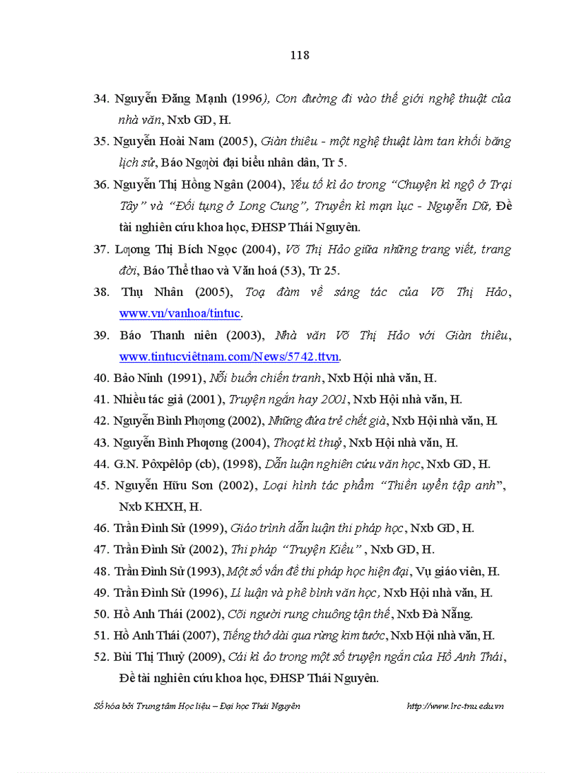 image for page Yếu tố kỳ ảo trong sáng tác Võ Thị Hảo qua tiểu thuyết Giàn Thiêu và tập truyện ngắn Những Truyện Không Nên Đọc Lúc Nửa Đêm