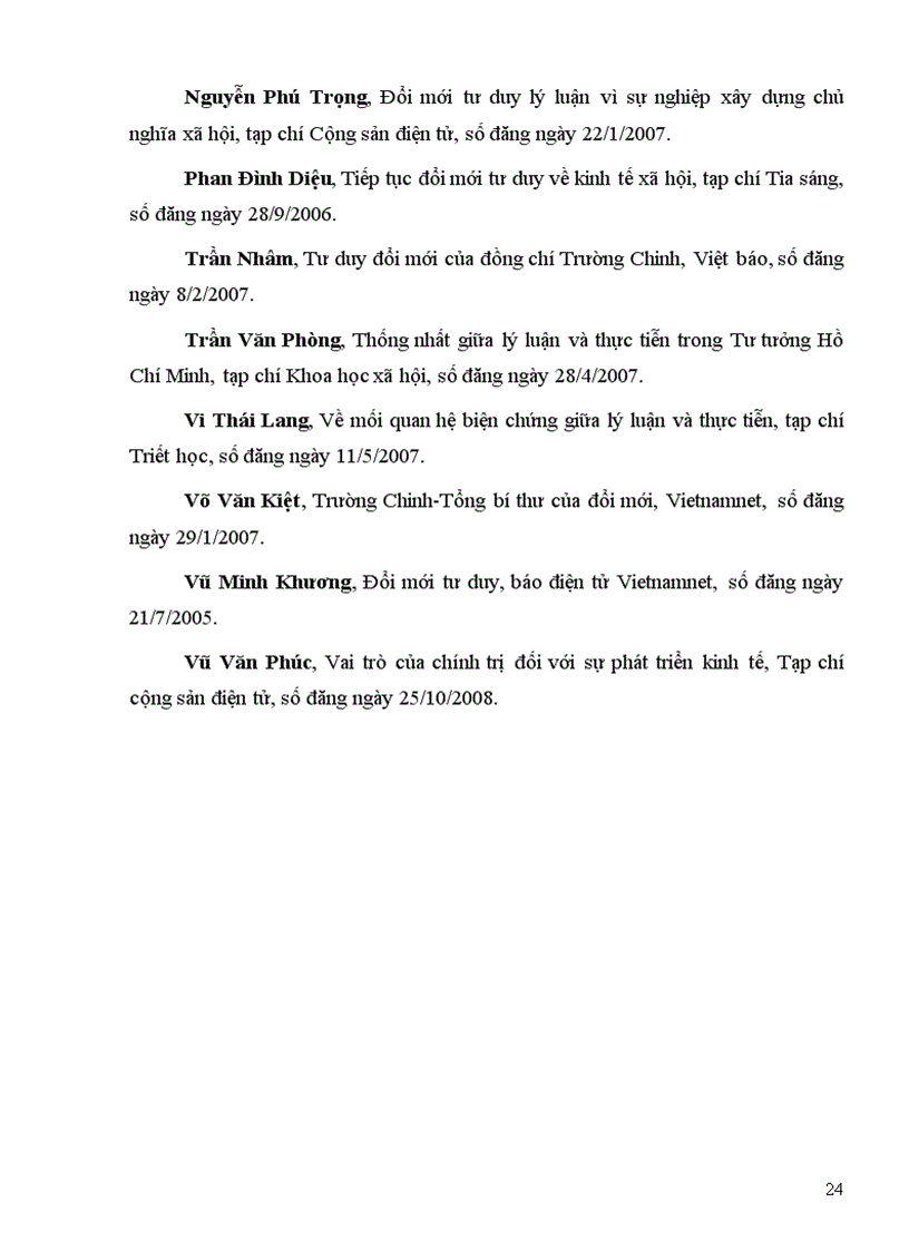 image for page Mối liên hệ giữa lý luận và thực tiễn và vận dụng phân tích mối liên hệ giữa đổi mới tư duy với đổi mới kinh tế ở nước ta