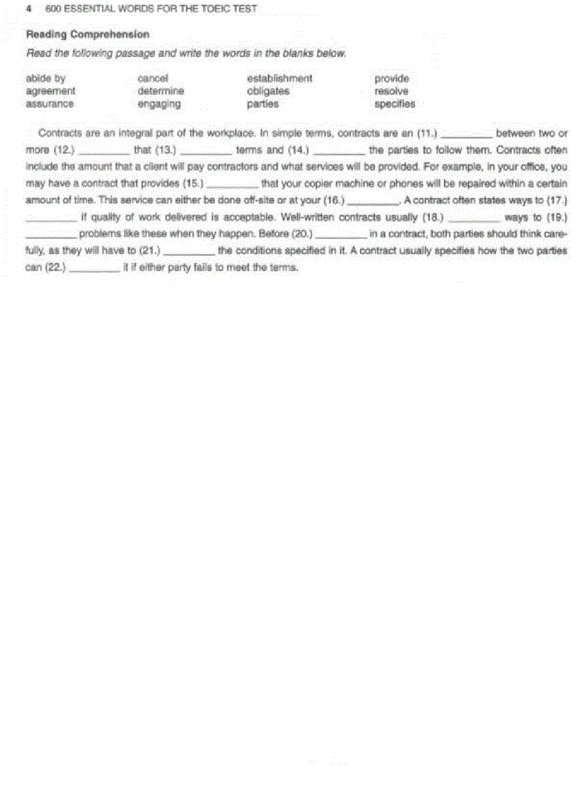 image for page 600 essential words for Toiec Barrons