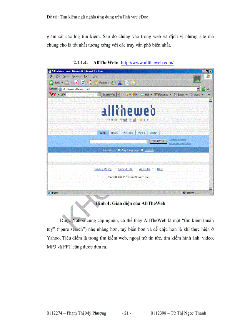 image for page Luận văn Tìm kiếm ngữ nghĩa trên eDocs