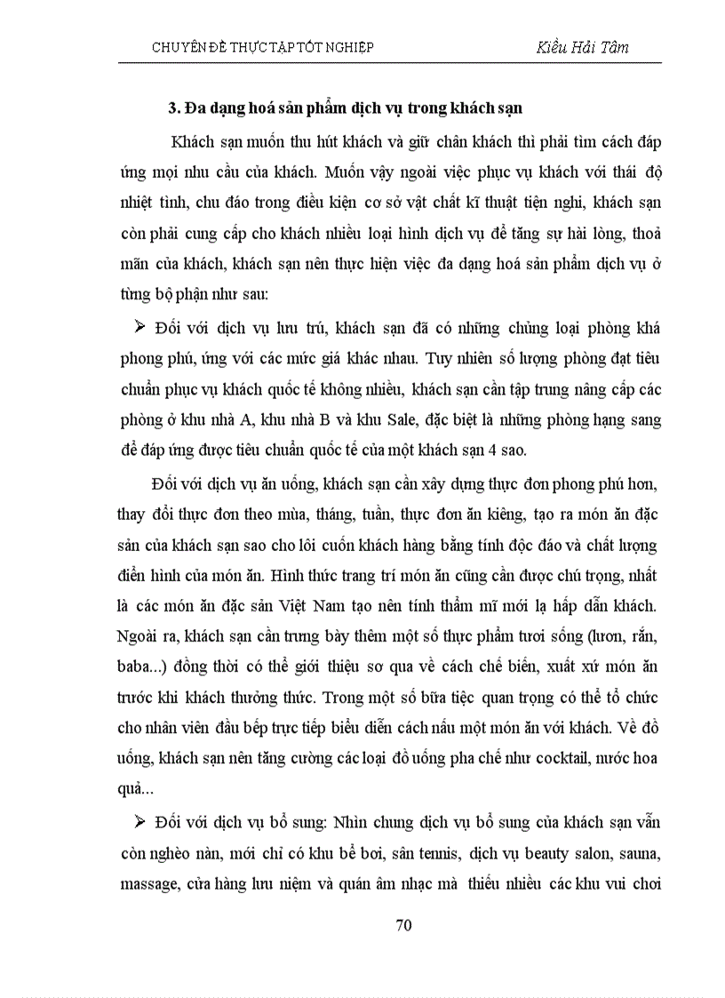 image for page Một số Giải pháp về quản lý chất lượng dịch vụ tại khách sạn thắng lợi
