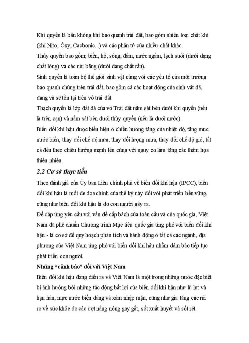 image for page Vai trò của rừng đối với việc ứng phó với sự biến đổi khí hậu toàn cầu