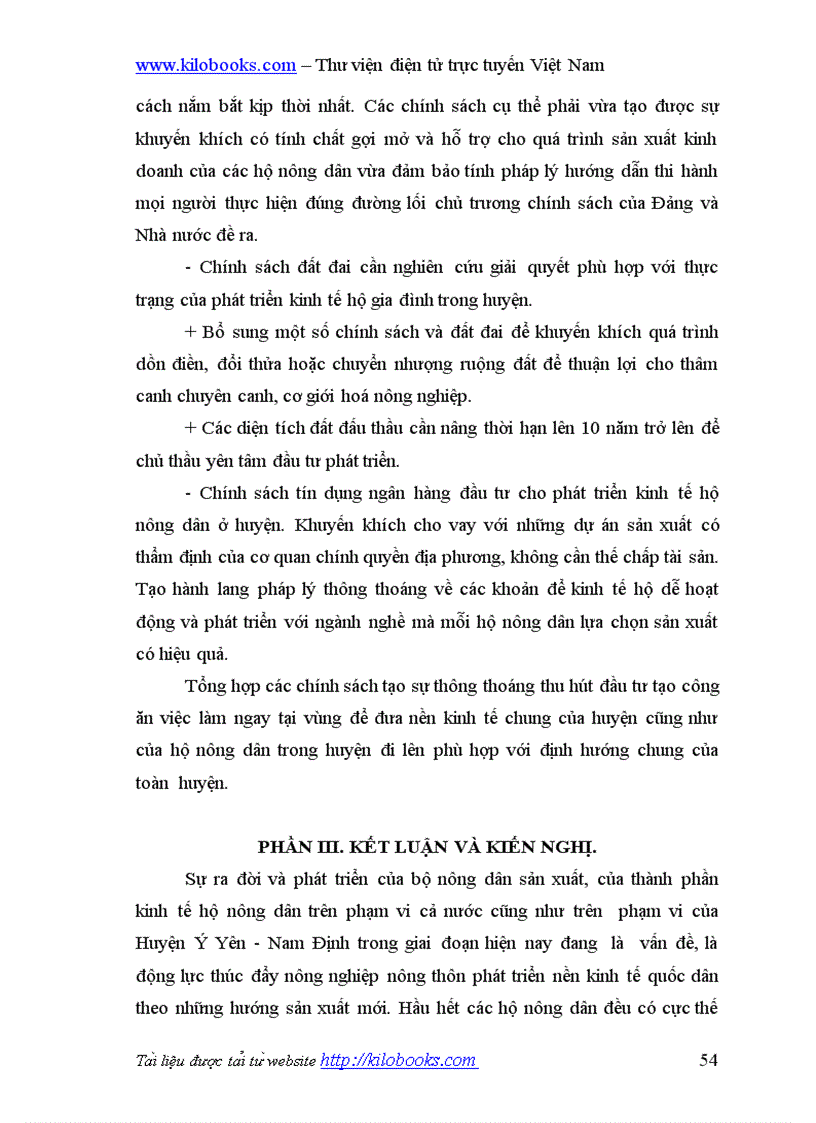 image for page Một số giải pháp phát triển kinh tế hộ nông dân huyện Ý Yên Nam Định