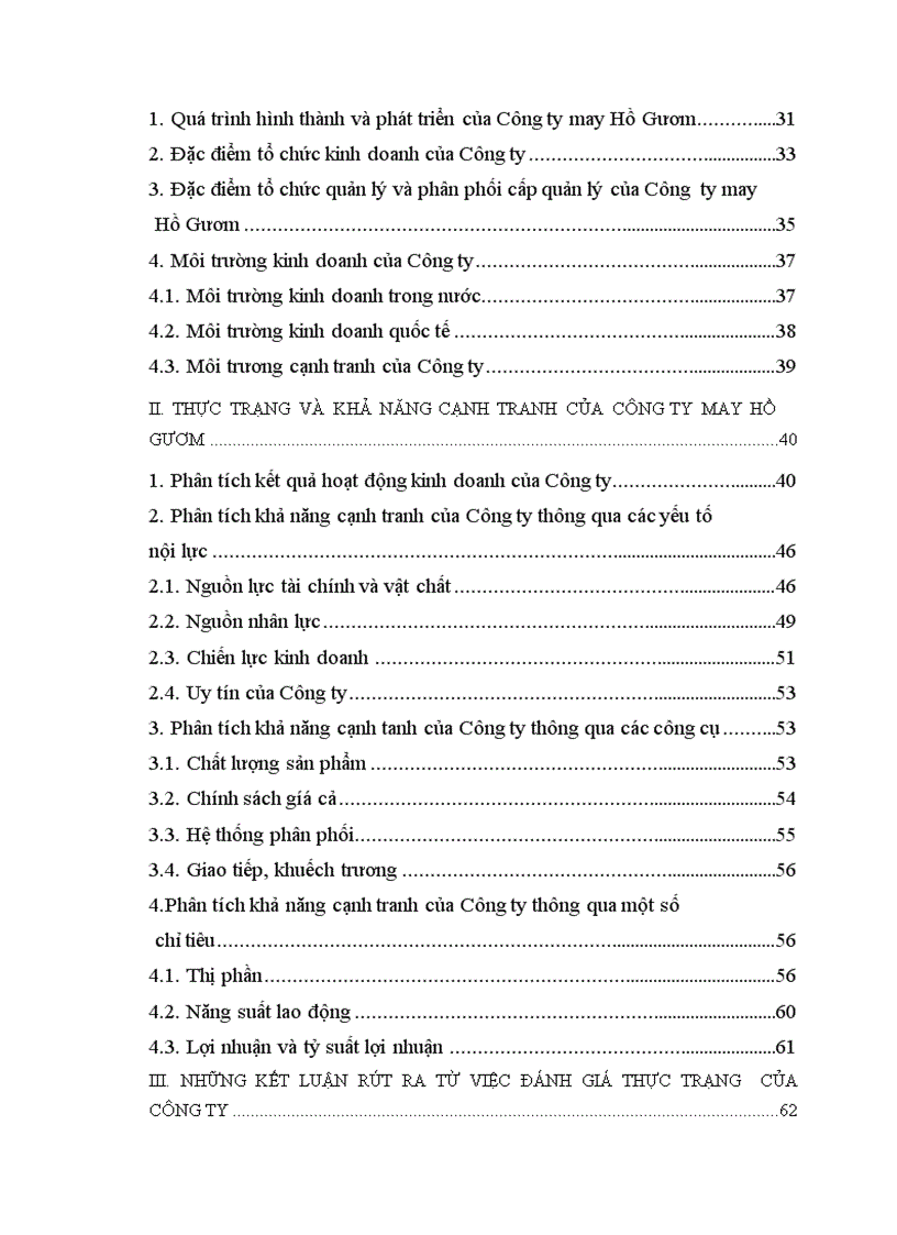 image for page Một số giải pháp nhằm nâng cao khả năng cạnh tranh của Công ty may Hồ Gươm