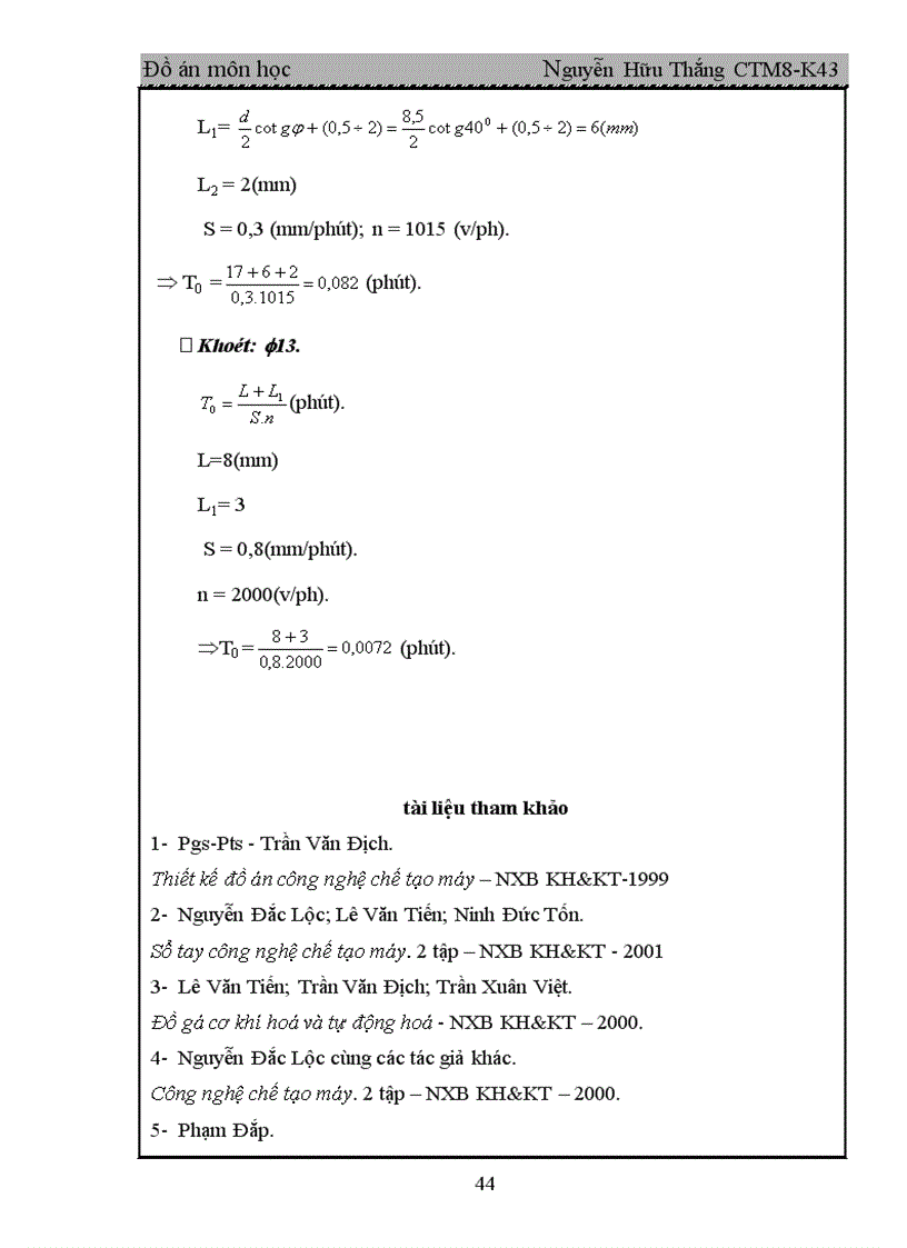 image for page Đồ án công nghệ chế tạo máy thiết kế chế tạo bạc đỡ