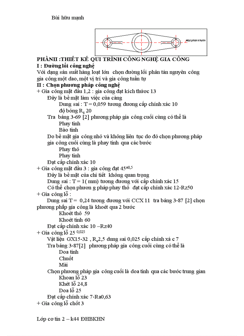 image for page ĐỒ ÁN thiết kế là chi tiết càng gạt bánh răng