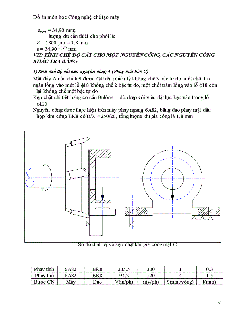 image for page Đồ án công nghệ chế tạo máy thiết kế là chi tiết giá đỡ ĐHSPKTHY