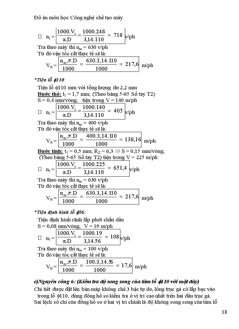 image for page Đồ án công nghệ chế tạo máy thiết kế là chi tiết giá đỡ ĐHSPKTHY