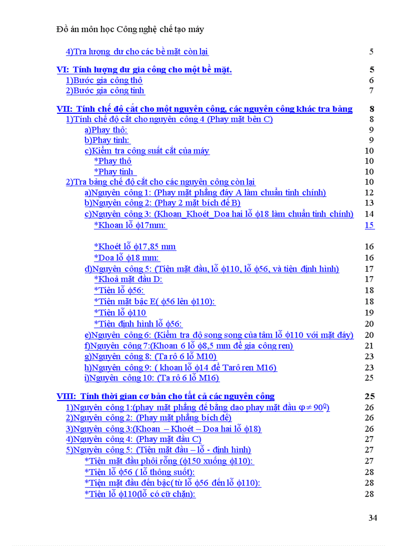 image for page Đồ án công nghệ chế tạo máy thiết kế là chi tiết giá đỡ ĐHSPKTHY