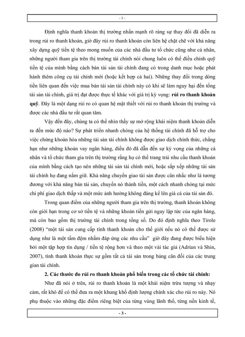 image for page Tăng cường vai trò của tính thanh khoản trong việc ổn định hệ thống tài chính