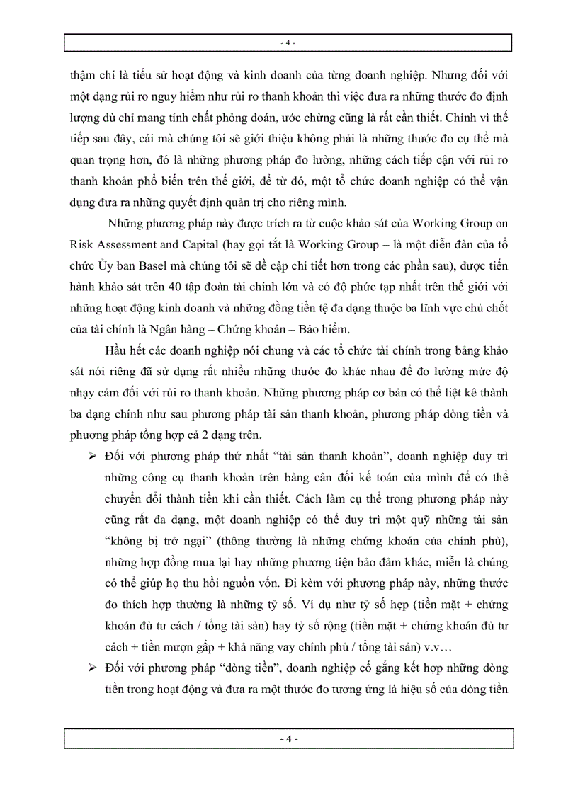 image for page Tăng cường vai trò của tính thanh khoản trong việc ổn định hệ thống tài chính