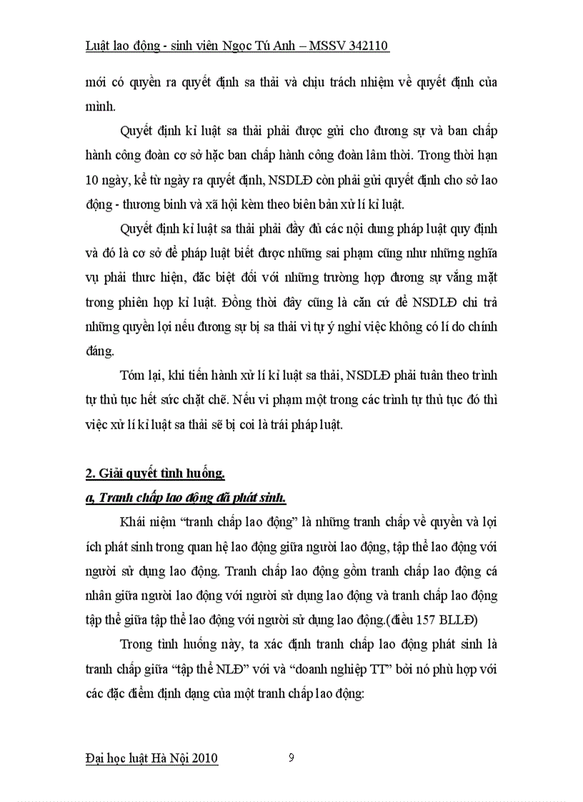 image for page Luật Lao Động Bài tập lớn học kì Đề số 18